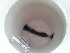 Completed Manhole Repair Completed Manhole Repair